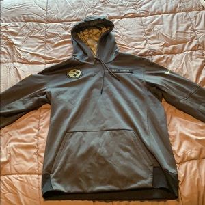 💛🖤Steelers Nike salute to service hoodie